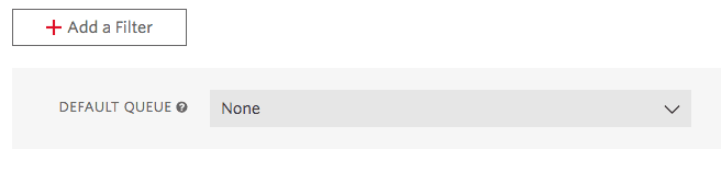 Default Queue == 'None'.