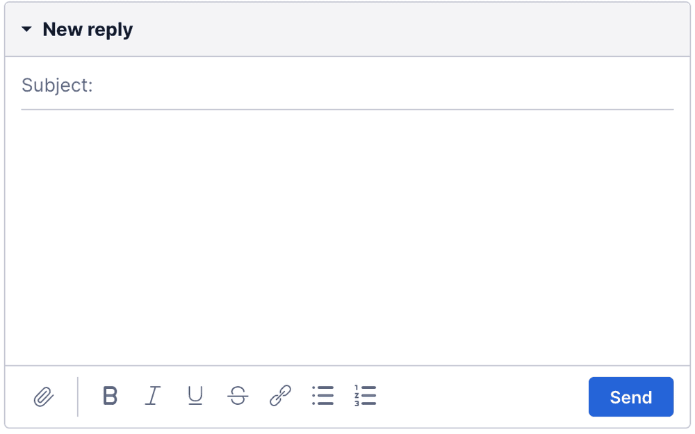 Email editor interface with subject line and send button.