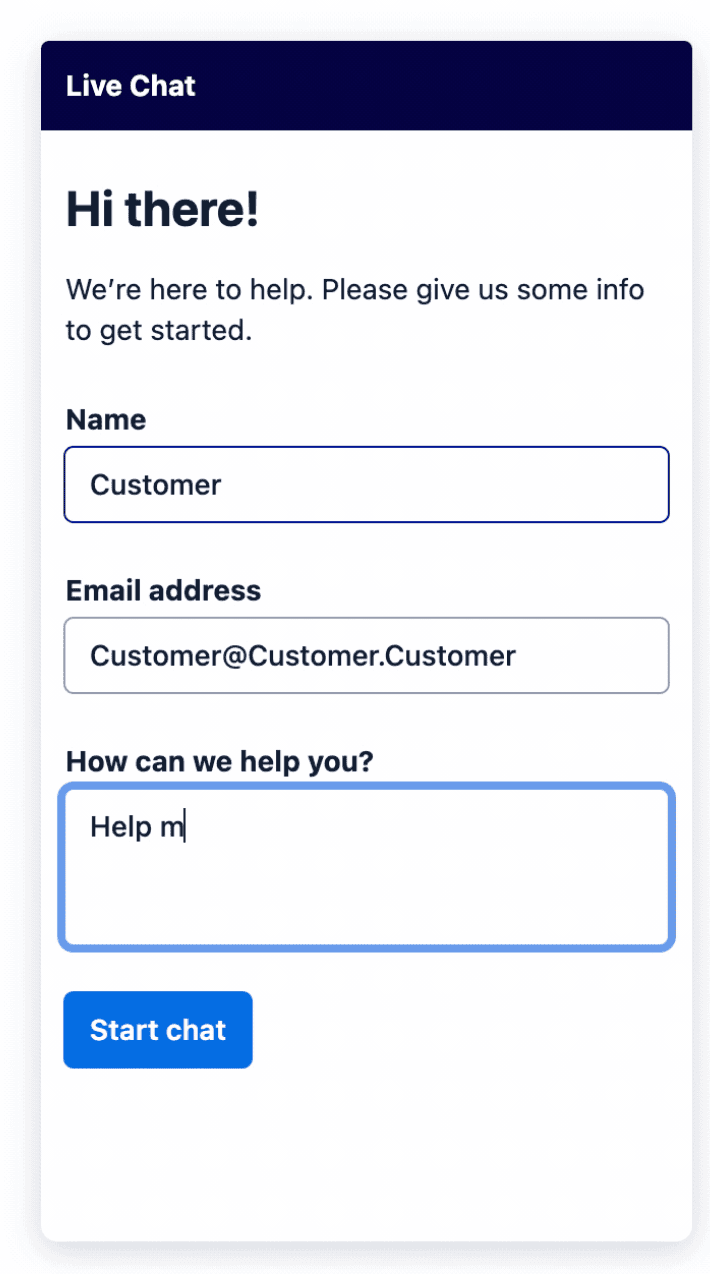 Message flow trigger.
