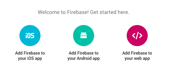 Firebase setup screen for Android app with fields for package name and app nickname.