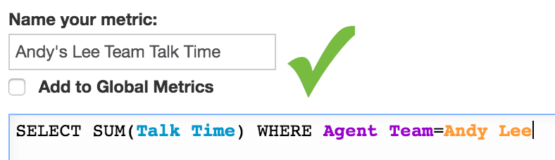 SQL query error with unexpected 'Yes' in attribute value.
