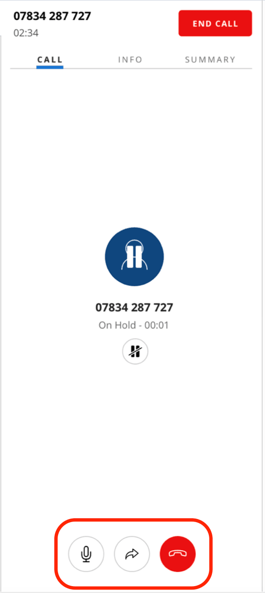 Call canvas programmable buttons.